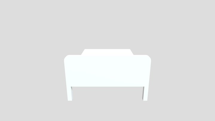 Bed By Nitish Roy 3D Model