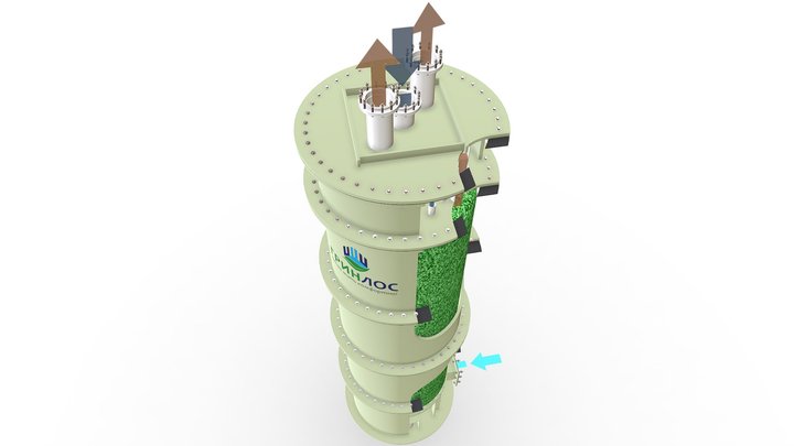 Декарбонизатор ГРИНЛОС 3D Model