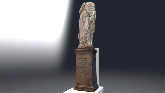 Estatua de Servilia. Necropolis Romana Carmona 3D Model