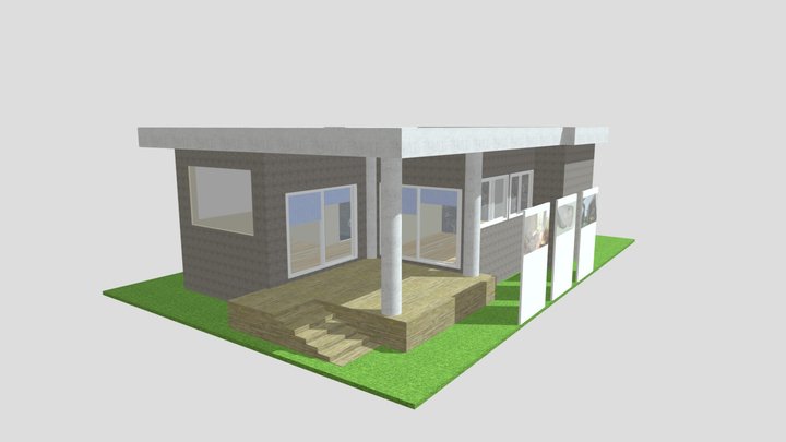 PongsakornAoybamrung_Tinyhouse 3D Model