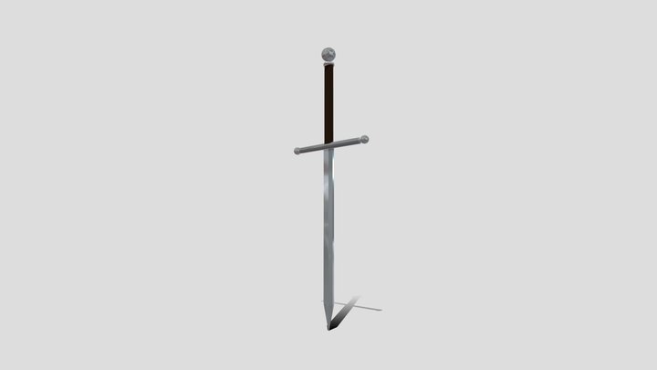 Roman Sword - Low Poly 3D Model