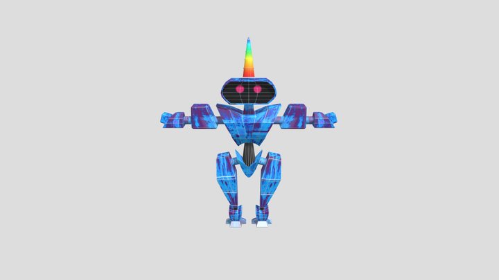 Robot #1 Texturizado 3D Model