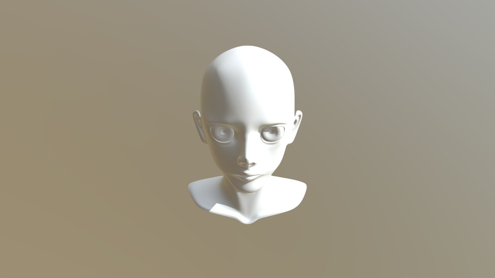 cartoon head - 3D model by songo [70057b0] - Sketchfab