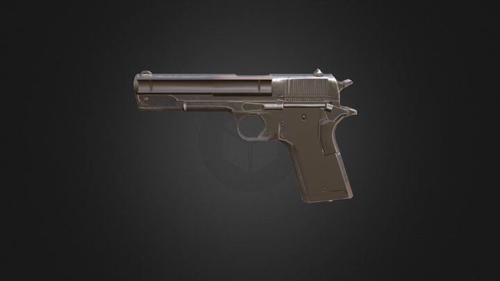 Colt-1911 3D Model