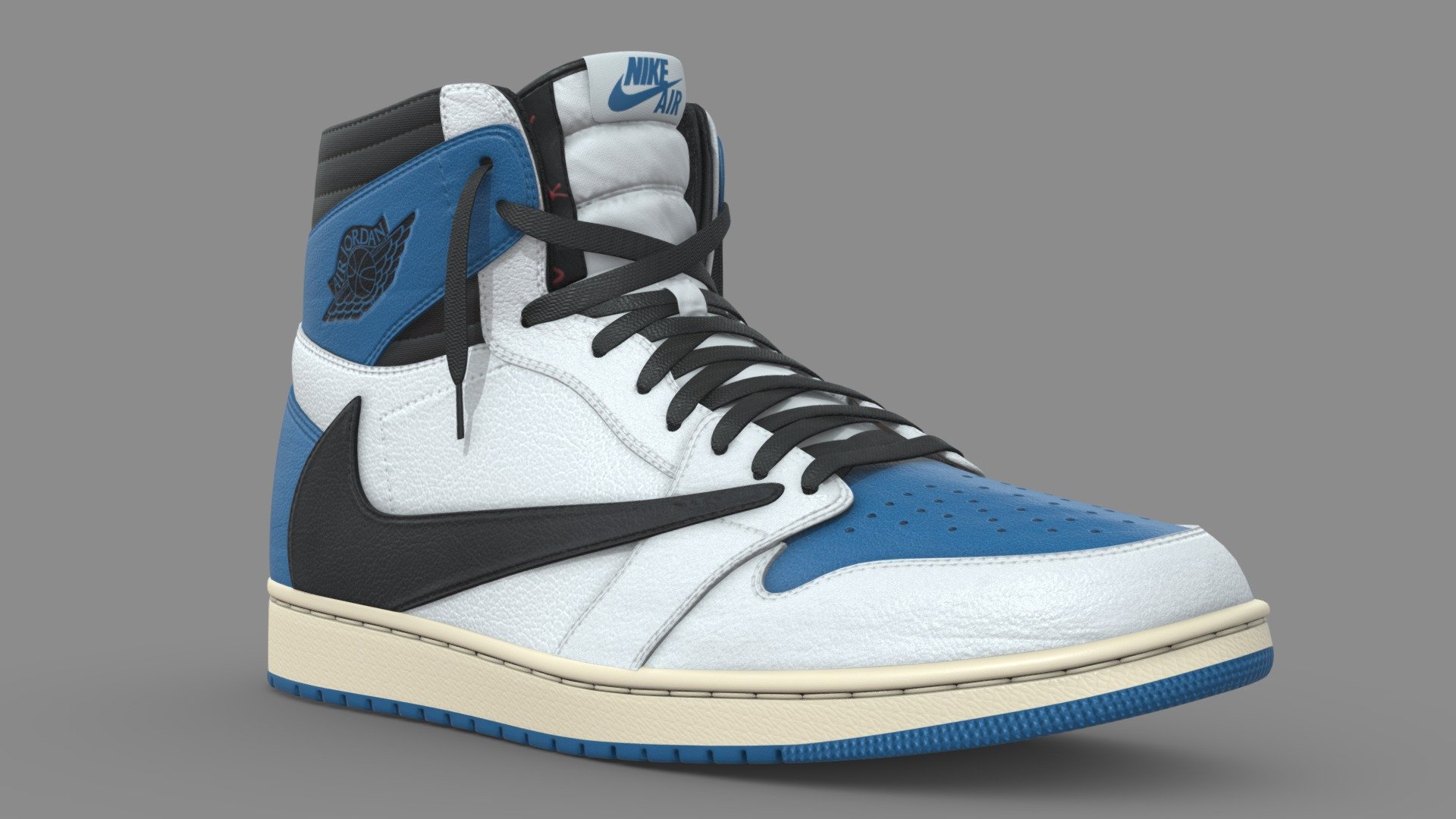 Nike Air Jordan 1 High Fragment Travis Scott Sneaker