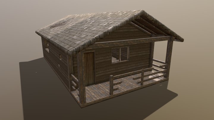 Cabaña – Gratis 3D-model STL