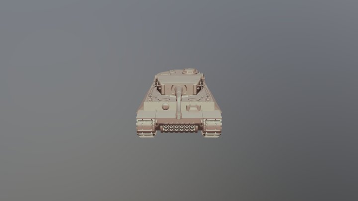 Tiger_tank 3D Model