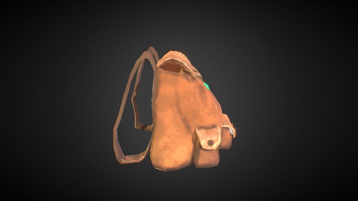 Adventurers Backpack 3D Model