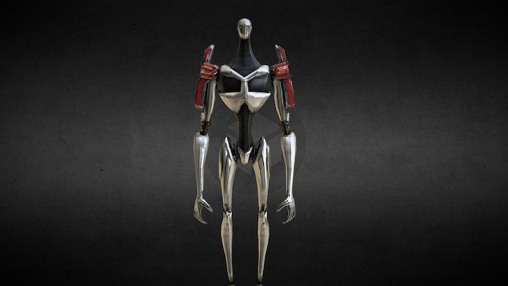 Test Androide 3D Model