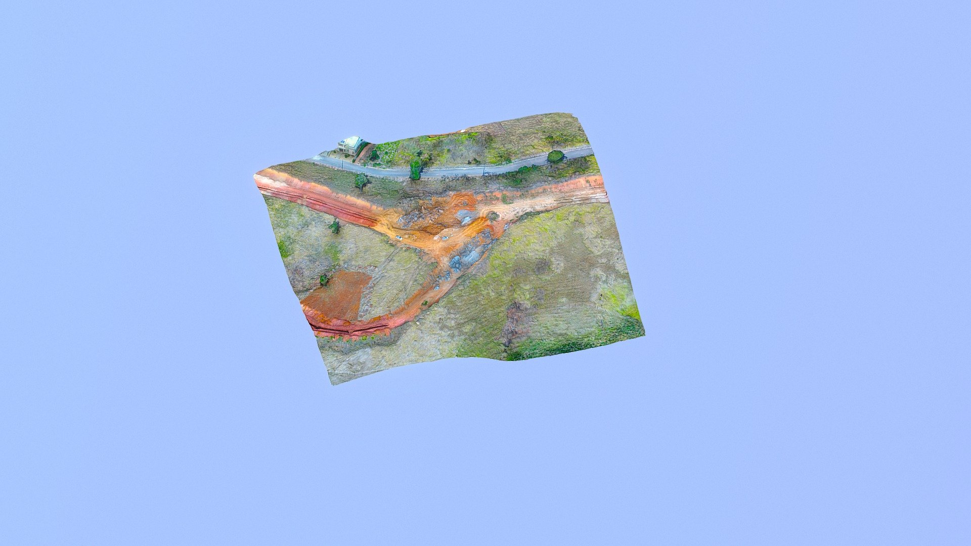 Loteamento terraplanagem asBUILT, Caratinga MG