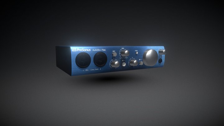 Presonus AudioBox iTwo – Kostenloses 3D-Modell STL