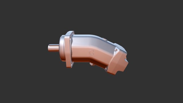 Axialni Pistove Hydrogeneratory 3D Model