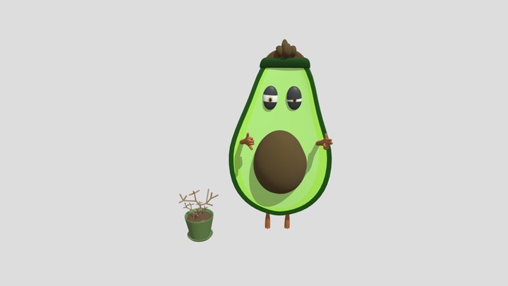 Avokado2 3D Model