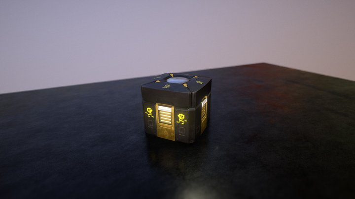 Lootbox overwatch 3D Model