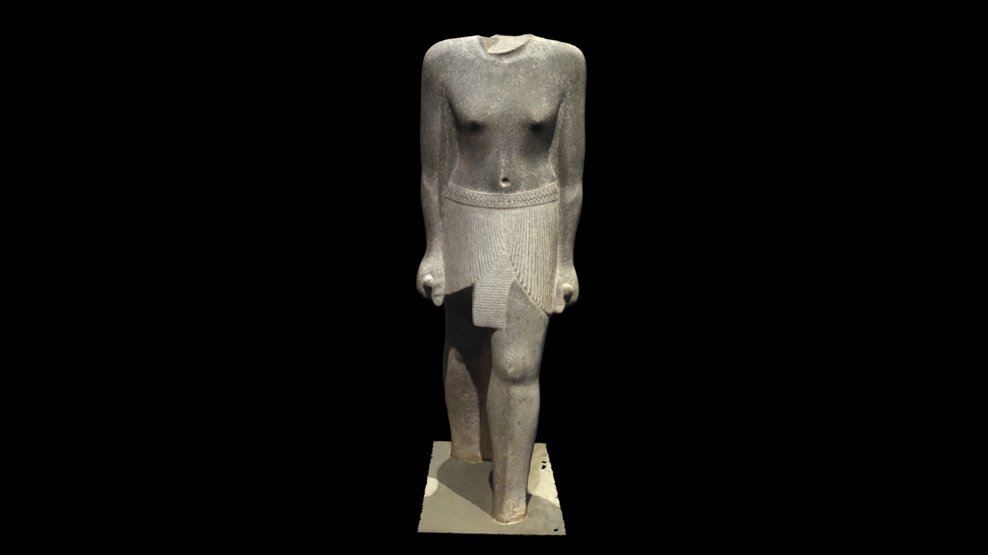 Statue of King Akharitene (Akhratan)