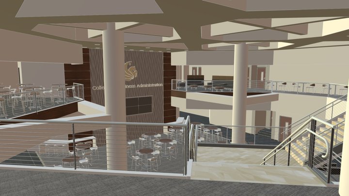 UCF BA Lobby 3D Model