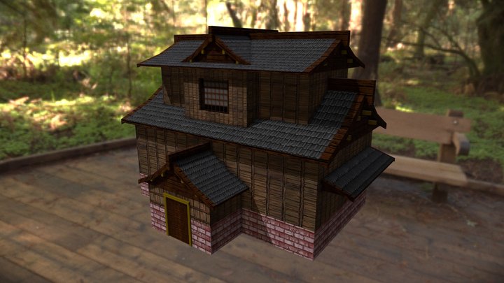Japanese house 3D Model