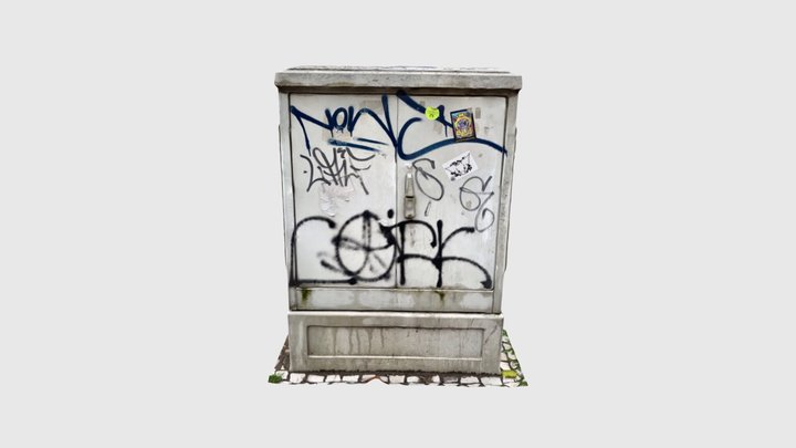 Stromkasten Electric Box 3D Model