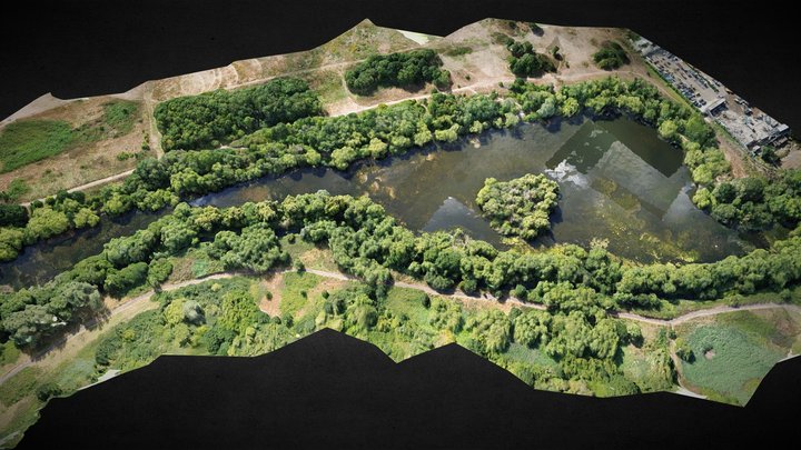 04 - Bretons Lake (LBBD Waterbird Survey 2025) – Modello 3D gratuito STL