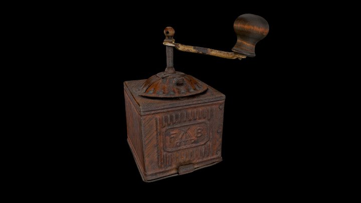 Old Pepper mill – Kostenloses 3D-Modell STL