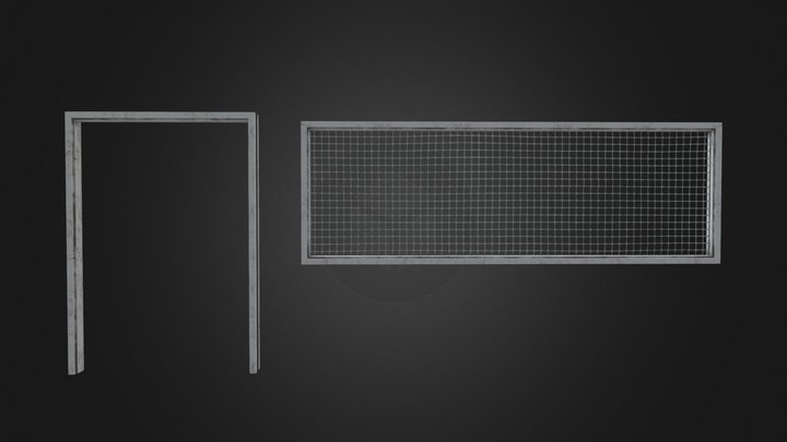 fnaf 3 windows from and door of help wanted 3D Model