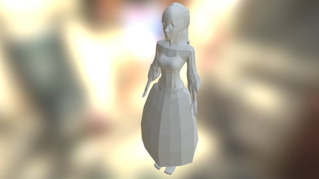 Horror Maiden V1 3D Model