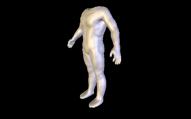 Naked male (basic sculpt) 3D Model