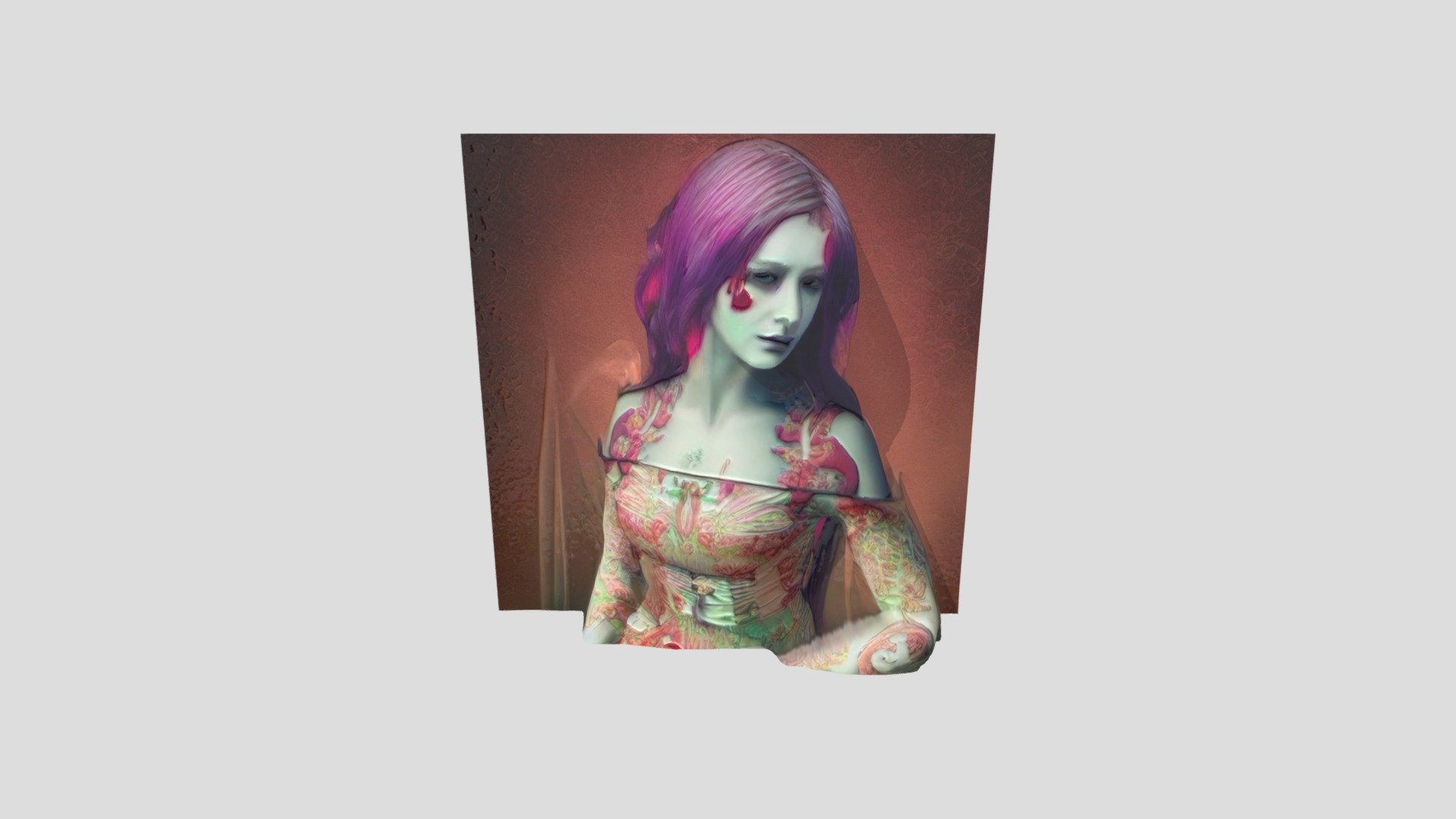 La Muerte Hanfu Pink