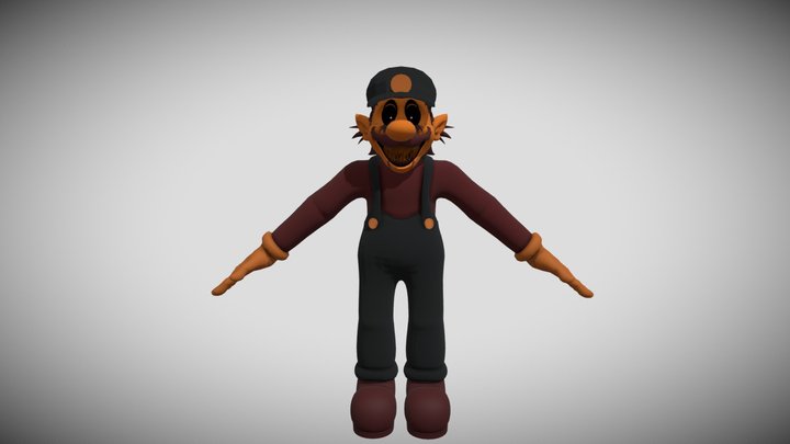 Mario X 3D Model