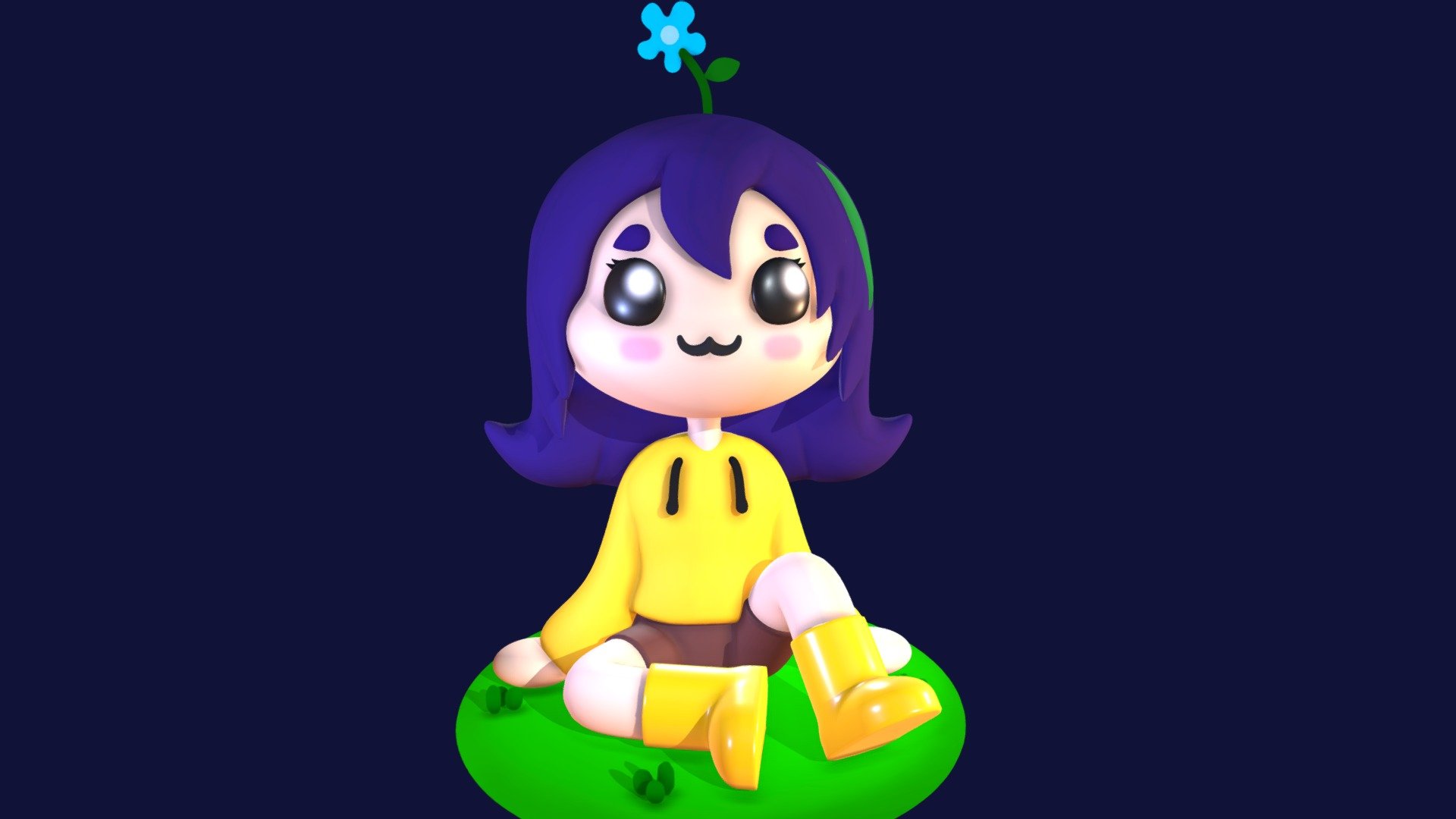 Emi Fanart (Nomad Sculp) (Vetex Paint)