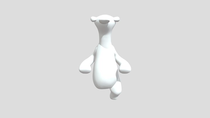 sid (ice age) en progreso 4 3D Model