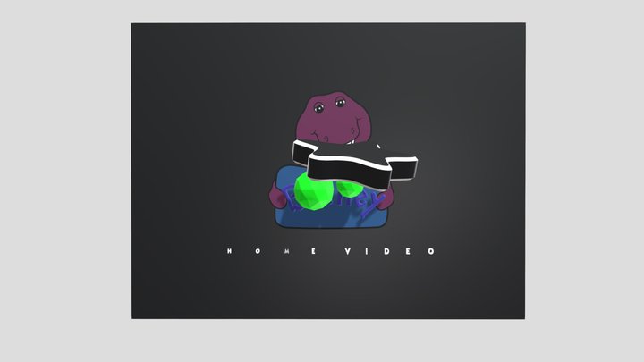 Barney Home Video (1995) (July 2022 update) 3D Model