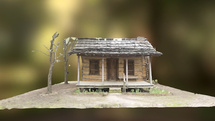 Porter Log Cabin (WiP) 3D Model