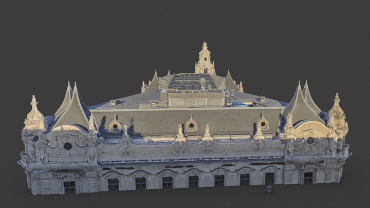 Klotild Palota Budapest 3D Model