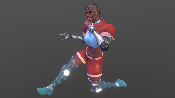 Terra Onwudiwe 3D Model