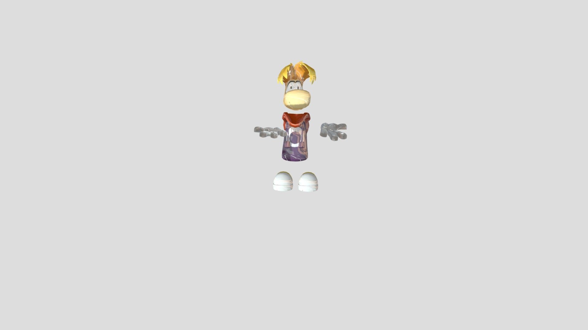 rayman 67 full rigged by levi - Download Free 3D model by LEVI ...