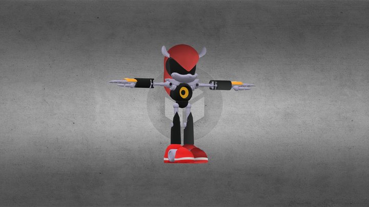 metal mighty 3D Model