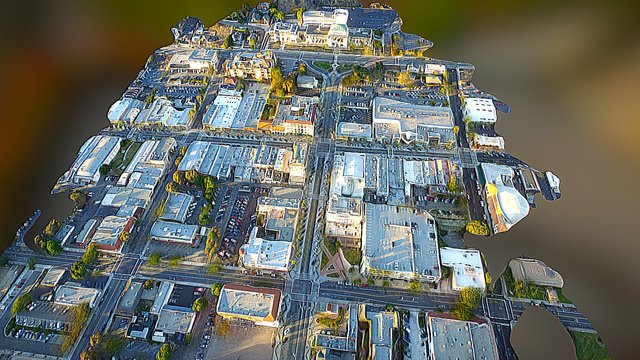 Ventura City down town in 3d!! 3D Model