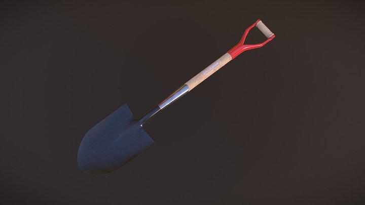Shovel Clean Version 3D Model