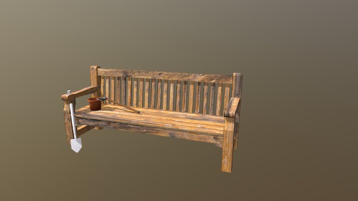 Forest Loner - Model 2 More detailed props 3D Model