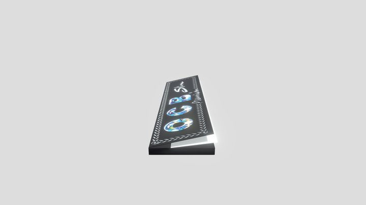 SMOKE ROLLING PAPER OCB 3D Model
