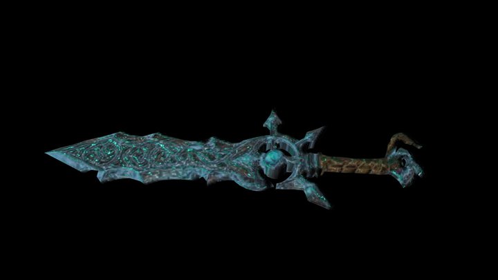 The insane sword 3D Model