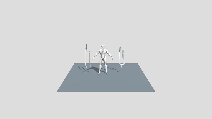 3d-character-model-genji-overwatch 3D Model