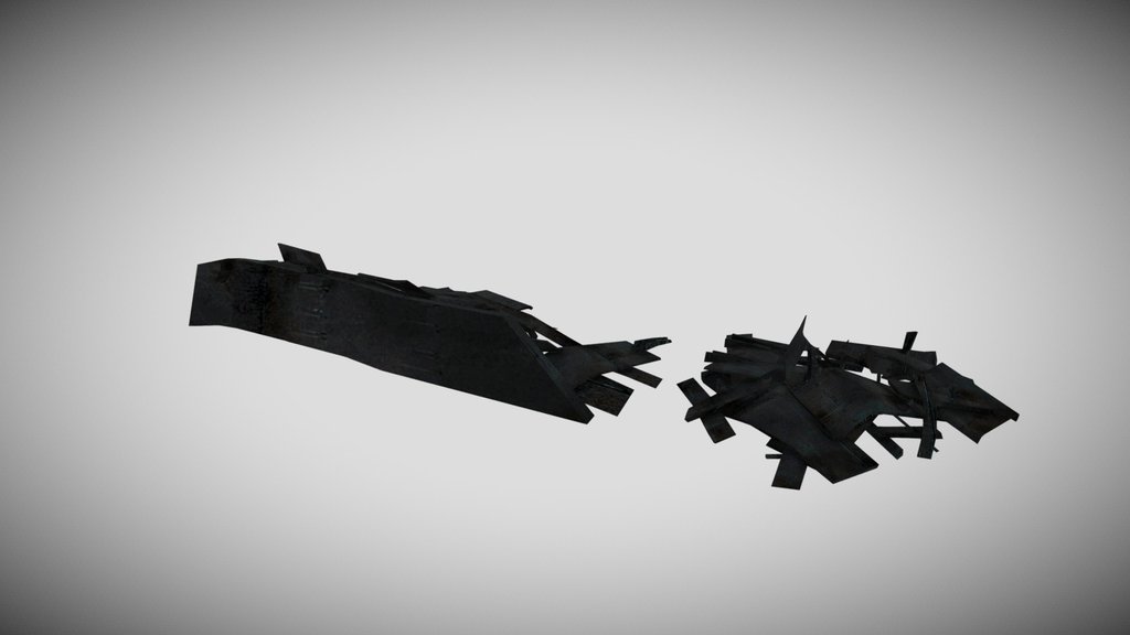 Some debris