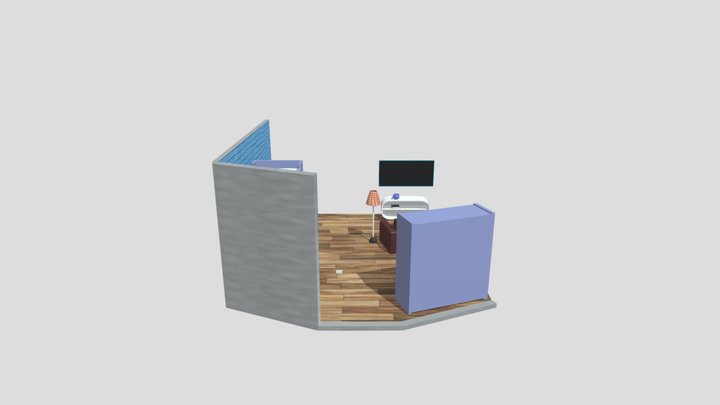 Cade o Mouse e o teclado 3D Model