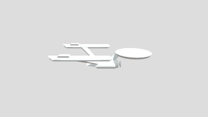 Startrek Ship 3D Model