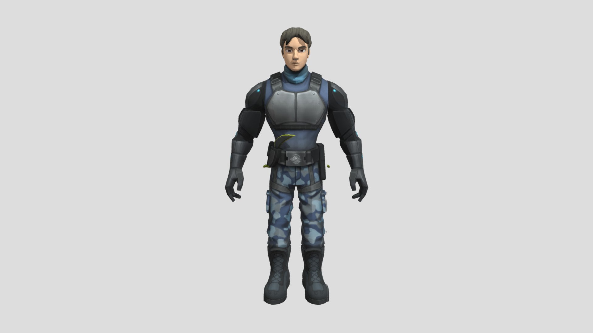 AJ Striker - Download Free 3D model by The Backyardigans (@20mine07 ...