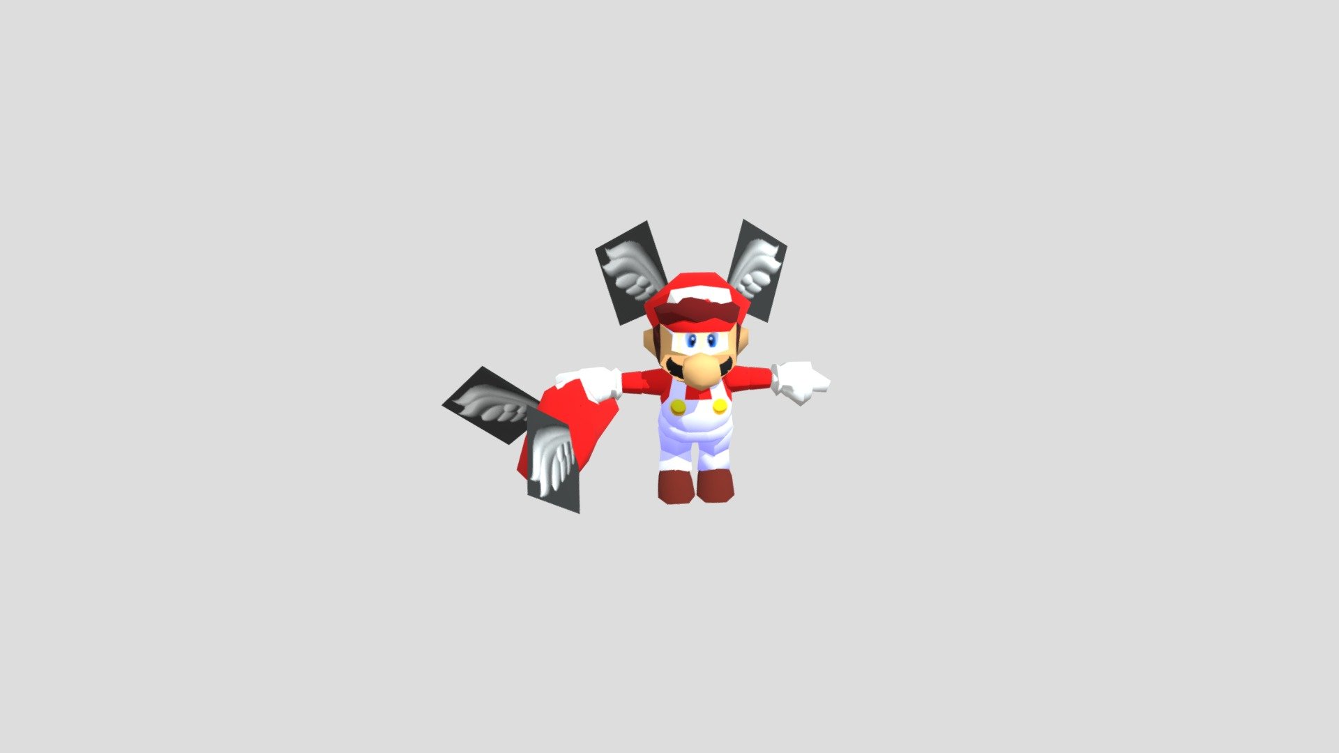 Mario 64 fire Mario model - Download Free 3D model by bfdilover734 ...