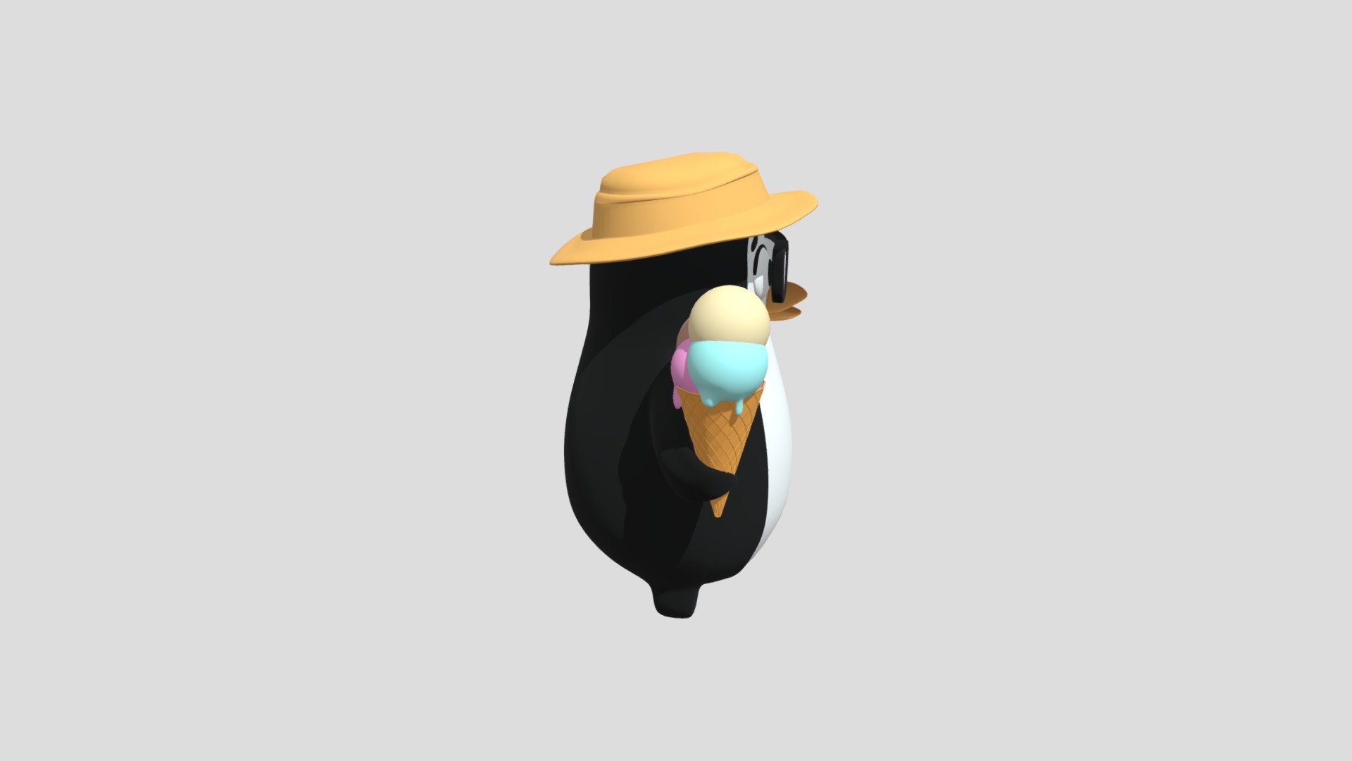 Penguin - 3D model by okmuggle [701b567] - Sketchfab