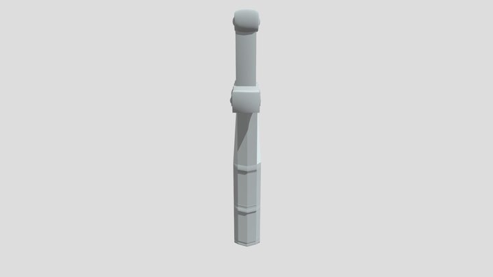Key Sword 3D Model